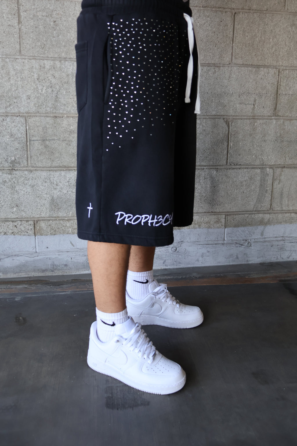 PROPHECY Rhinestone Shorts