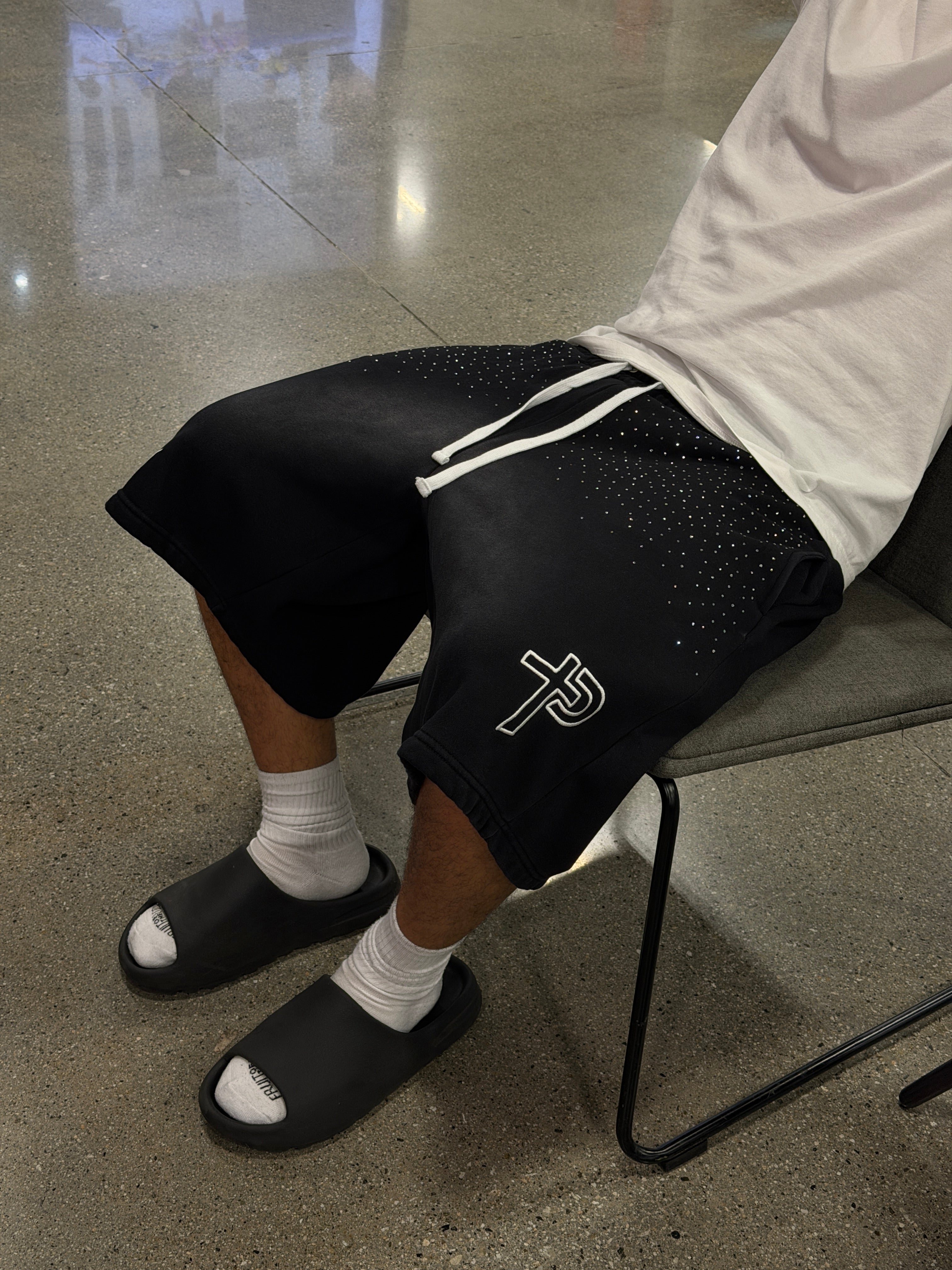 PROPHECY Rhinestone Shorts